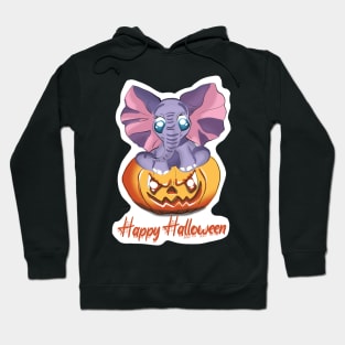 Happy halloween elephant Hoodie